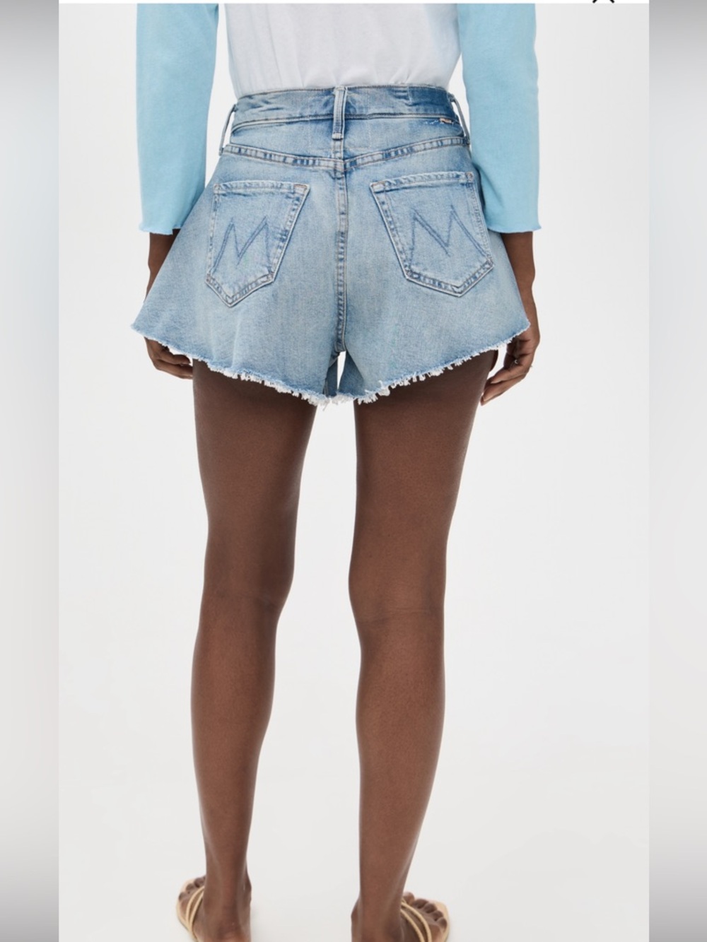 NWT MOTHER The Flutter Fray short size 27 - Picture 2 of 7